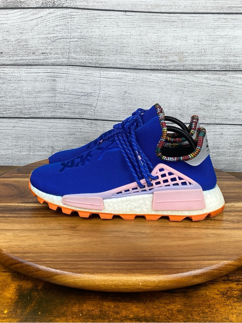 adidas NMD Human Race Pharrell Inspiration Pack Blue Shoes EE7579 Men’s Size 8